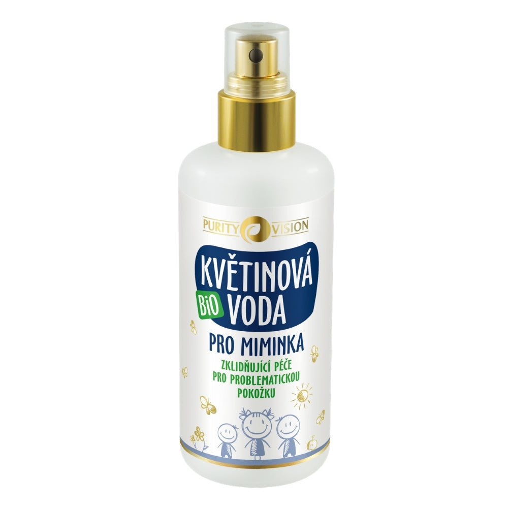 Eau florale bio pour bébés 200 ml
