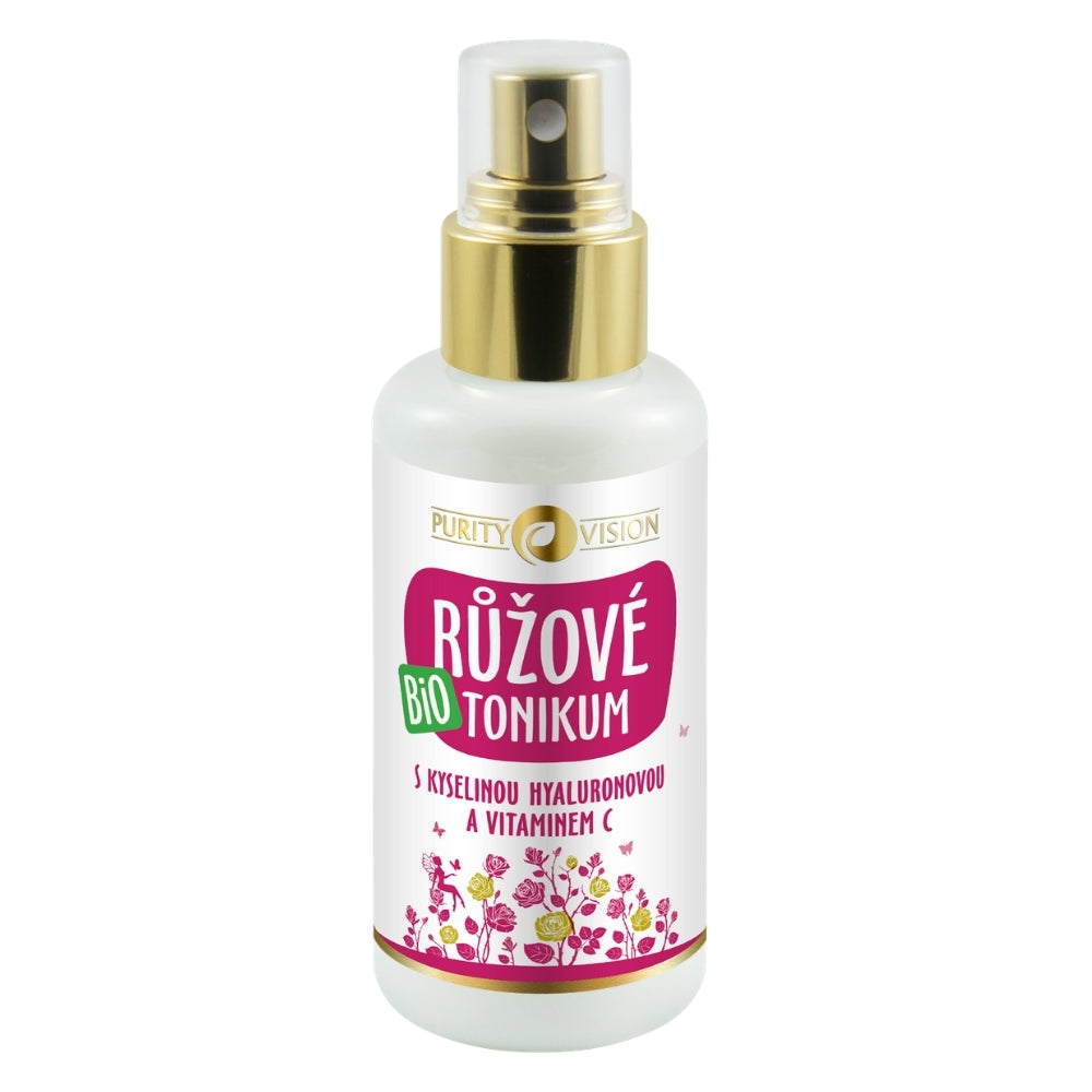 Tonique visage à la rose bio 100 ml