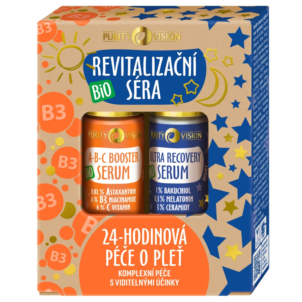 Sérums Revitalisants Bio - Soin 24 Heures