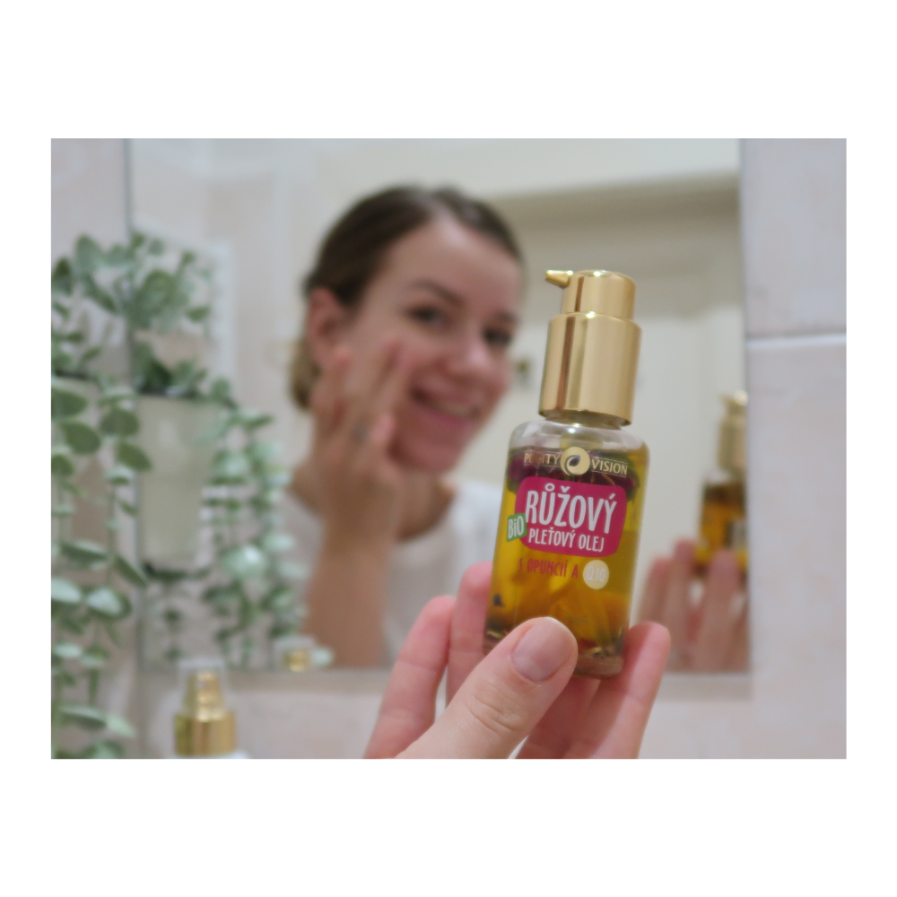 Huile visage à la rose bio 45 ml