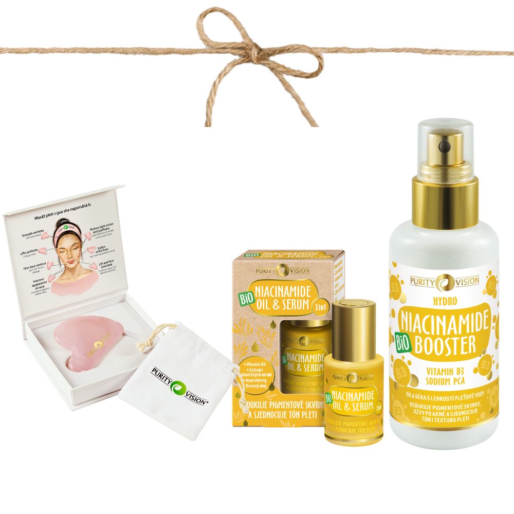 Coffret Lifting Niacinamide avec Gua Sha
