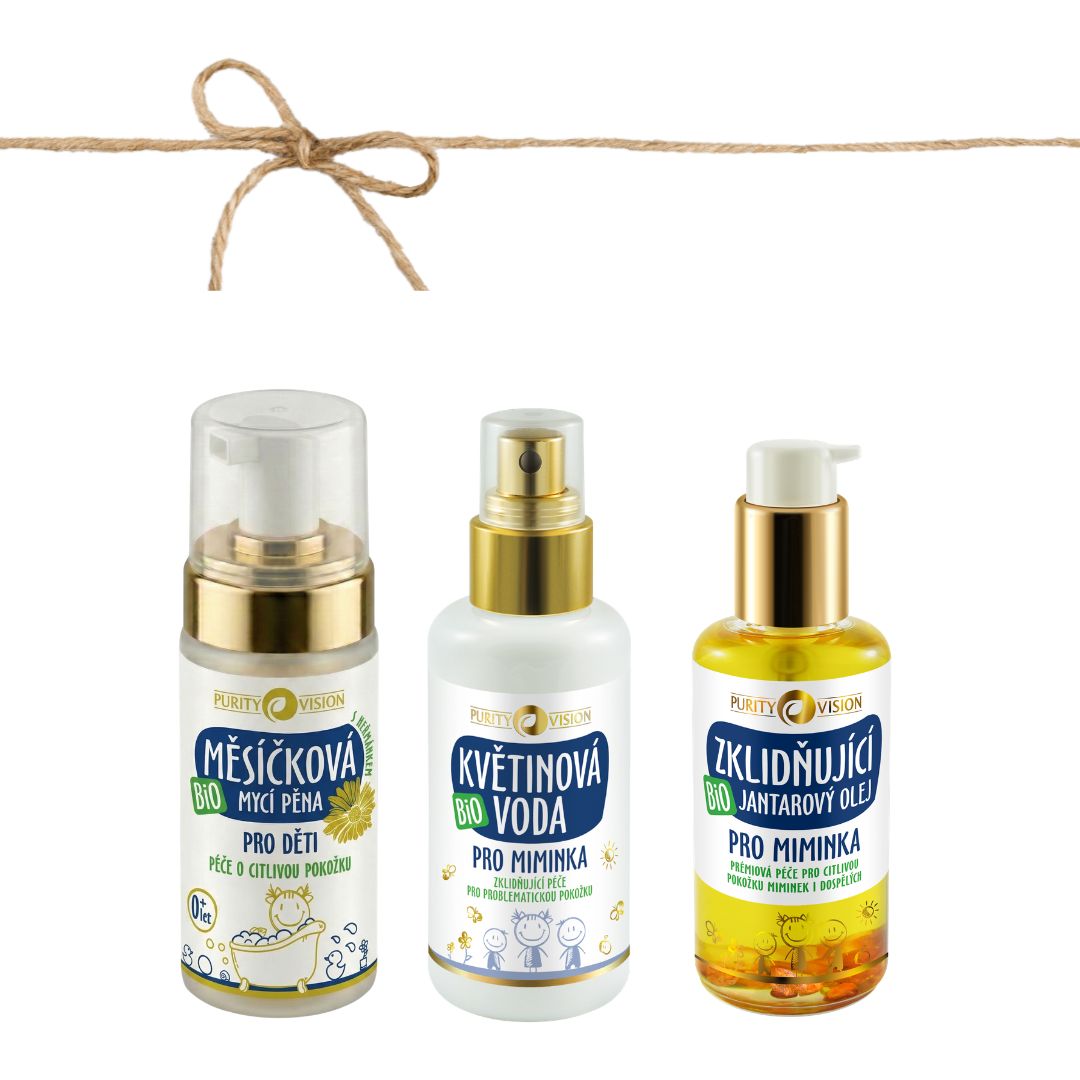Coffret de soins pour le bain des enfants
