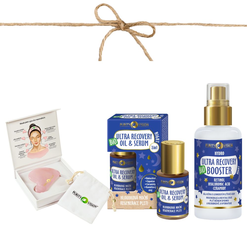 Coffret Lifting Nuit Ultra Recovery avec Gua Sha