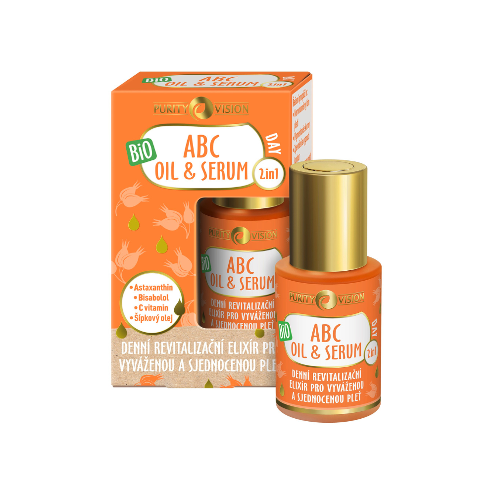 Huile & Sérum Bio ABC Jour 2en1 30 ml
