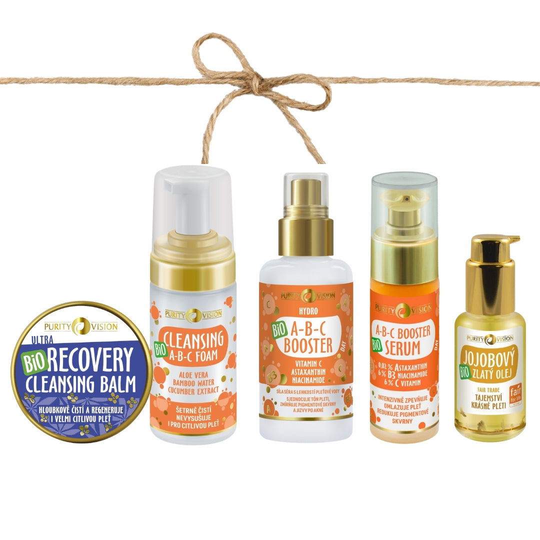 Coffret vitamines ABC pour un rituel du matin