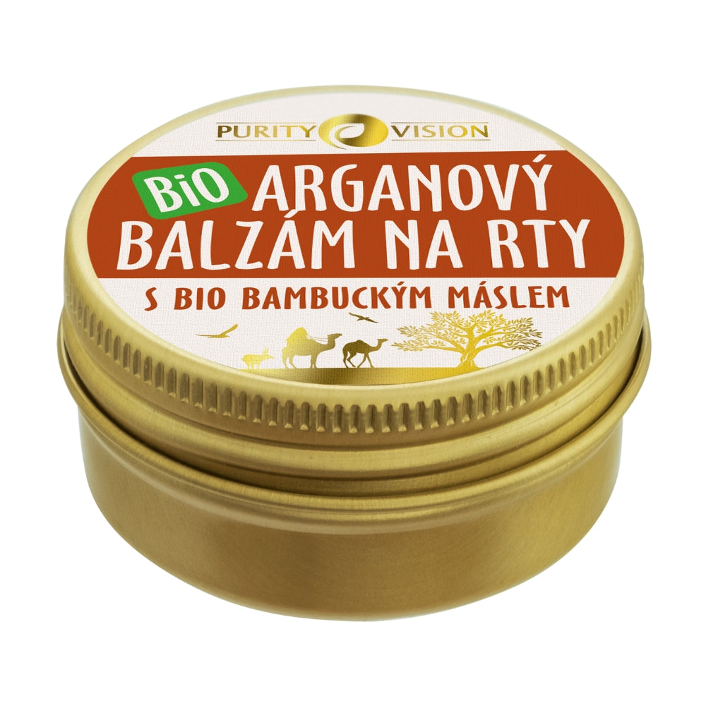 Baume à lèvres bio à l'argan 12 ml