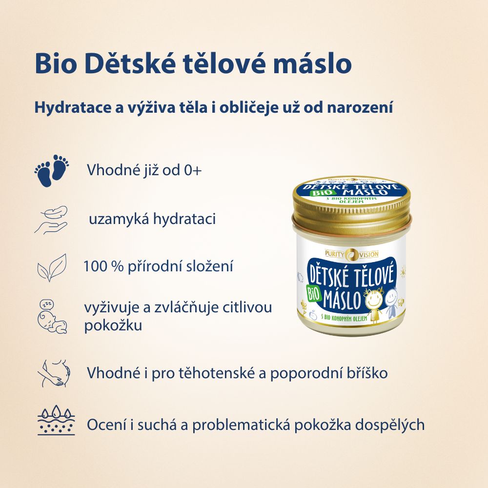 Beurre corporel bio pour bébé 350 ml