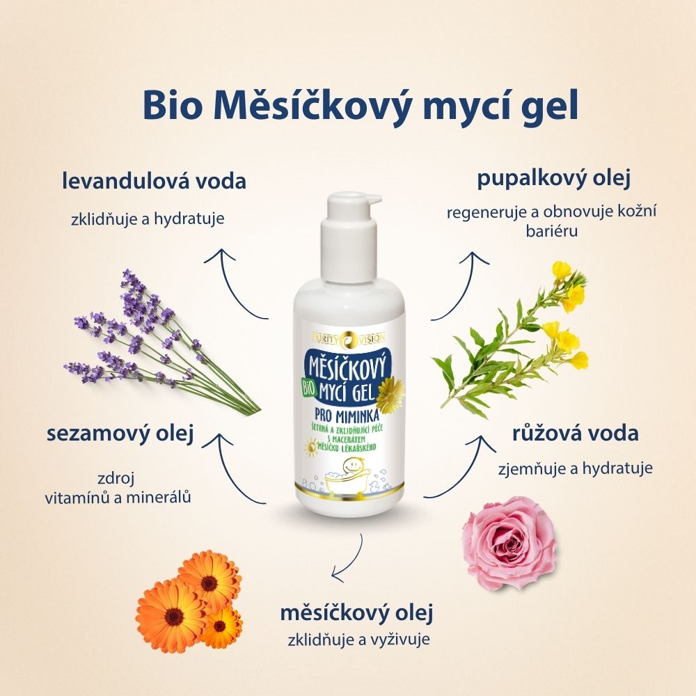 Gel Lavant Bio pour Bébés 200 ml