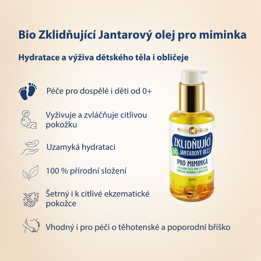 Huile Apaisante Ambre Bio 95 ml