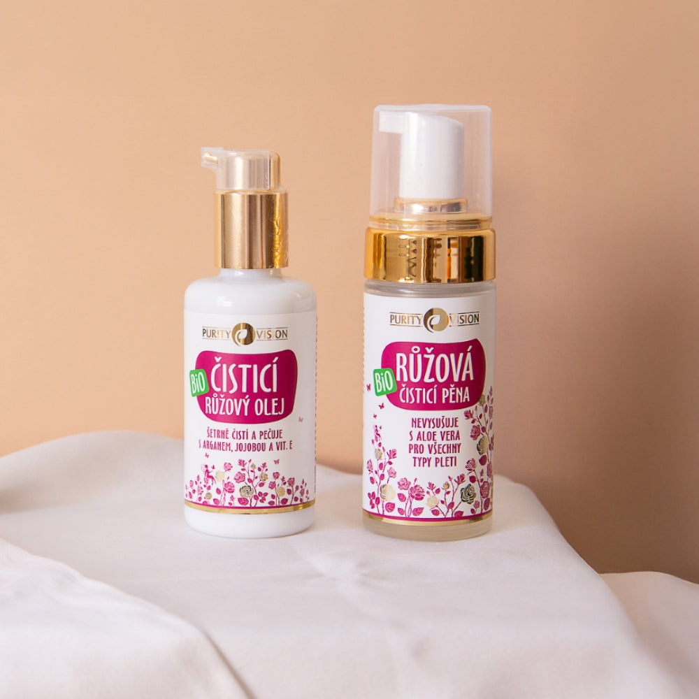 Double nettoyage pour peau sèche et mature