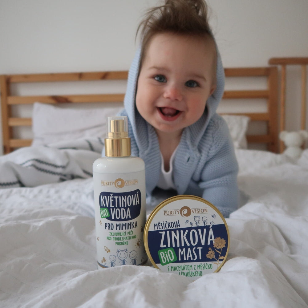 Eau florale bio pour bébés 100 ml