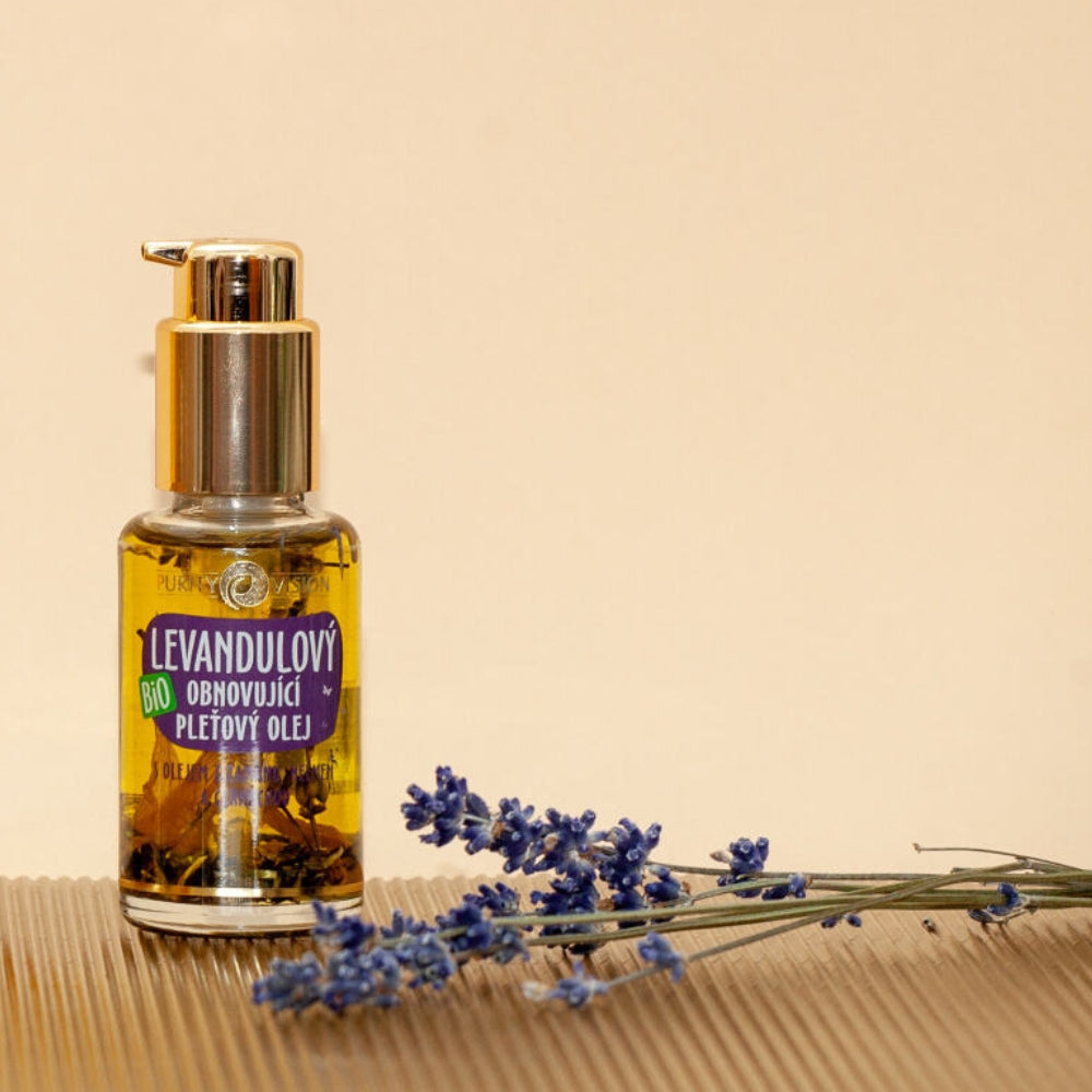 Huile visage régénérante profonde à la lavande bio 45 ml