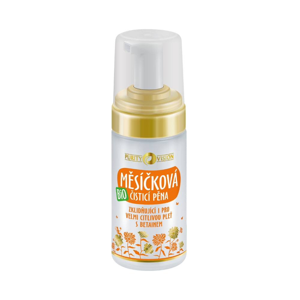 Mousse Nettoyante Calendula Bio 90 ml