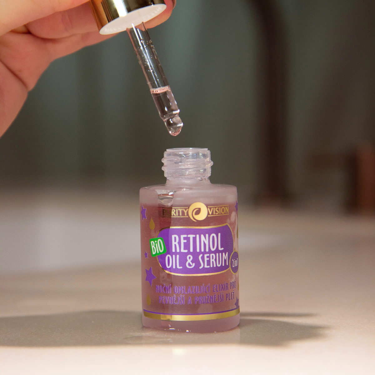 Huile & Sérum Bio Rétinol 2 en 1 30 ml