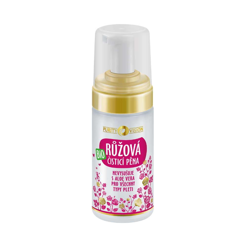 Mousse Nettoyante Bio Rose 90 ml