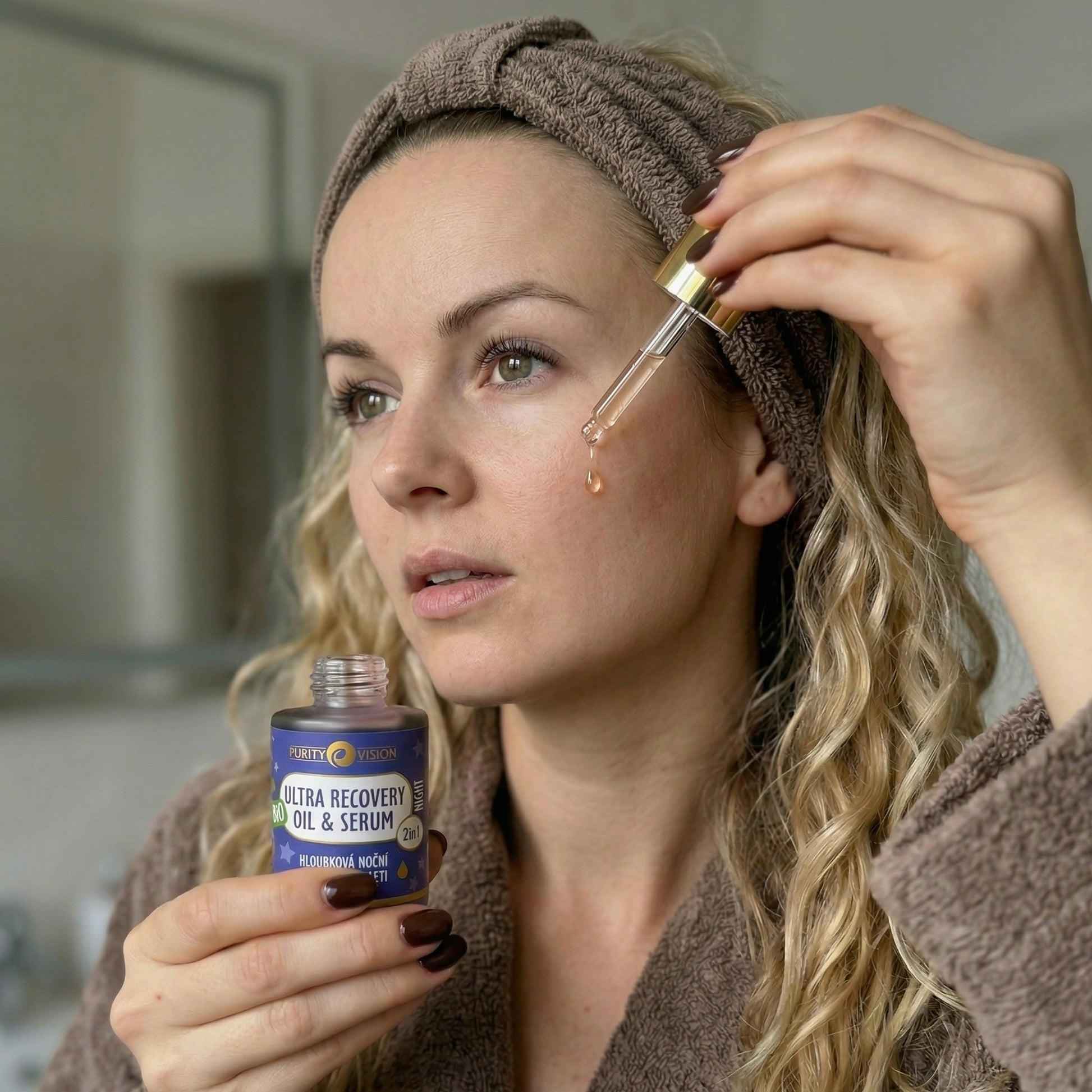 Huile & Sérum Bio Ultra Recovery Nuit 2en1 30 ml