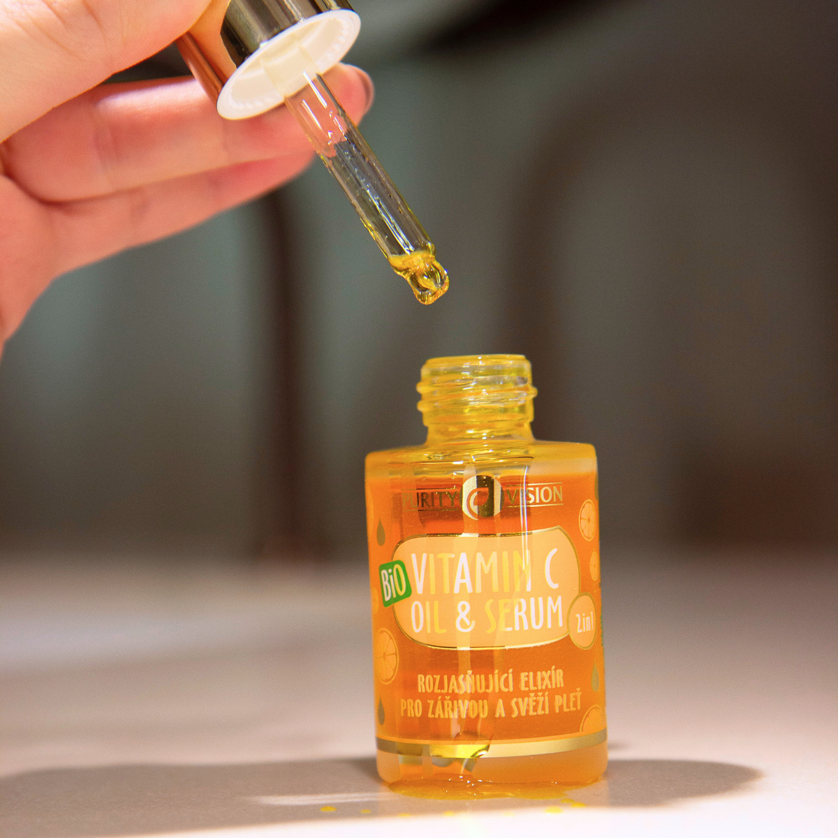 Huile & Sérum Bio Vitamine C 2 en 1 30 ml